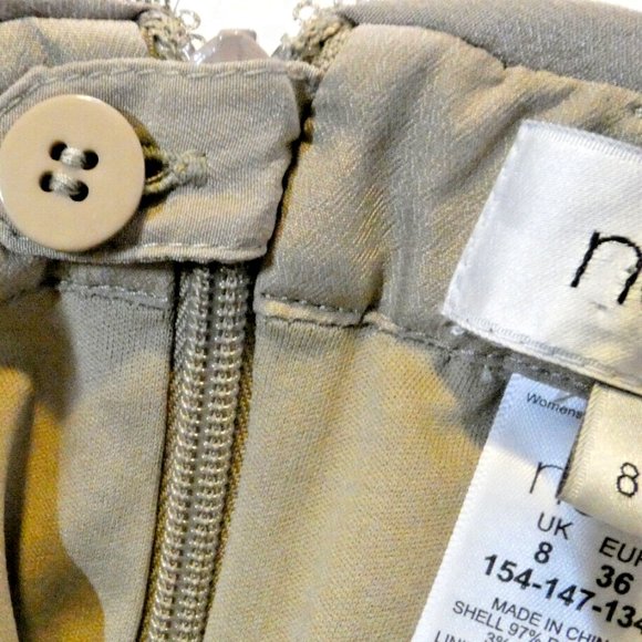 Gold Pencil SKIRT Fitted Gorgeous Party Prom Dinner Date Night Size UK 8 = US 4 - Picture 8 of 15